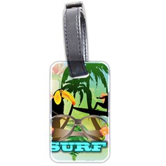 Surfing Luggage Tags (two Sides) by FantasyWorld7