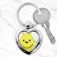 Kawaii Bee Key Chains (heart)  by KawaiiKawaii