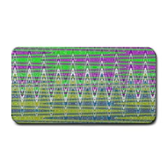 Colorful Zigzag Pattern Medium Bar Mats by BrightVibesDesign