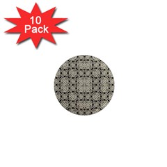 Interlace Arabesque Pattern 1  Mini Magnet (10 Pack) 