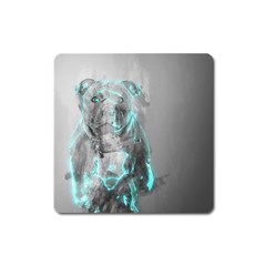 Dog Square Magnet by NSAsStore