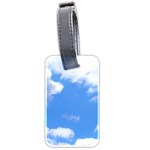 Summer Clouds and blue sky Luggage Tags (Two Sides) Front