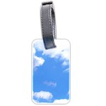 Summer Clouds and blue sky Luggage Tags (Two Sides) Back