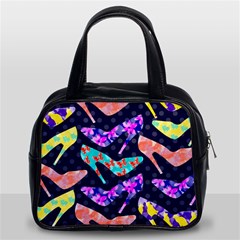 Colorful High Heels Pattern Classic Handbags (2 Sides) by DanaeStudio