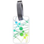 Network Connection Structure Knot Luggage Tags (Two Sides) Front