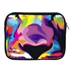 Colorful Lion Apple Ipad 2/3/4 Zipper Cases by Brittlevirginclothing