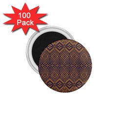 Aztec Pattern 1 75  Magnets (100 Pack) 