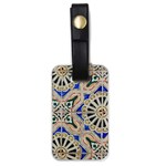 Ceramic Portugal Tiles Wall Luggage Tags (One Side)  Front