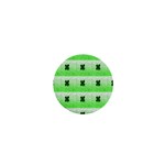 Shamrock Pattern Background 1  Mini Buttons Front