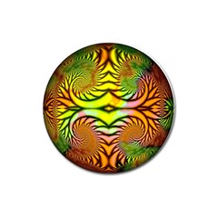 Fractals Ball About Abstract Magnet 3  (round)