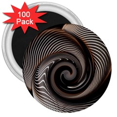 Abstract Background Curves 3  Magnets (100 Pack)