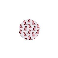 Dog Animal Pattern 1  Mini Buttons