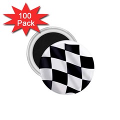 Flag Chess Corse Race Auto Road 1 75  Magnets (100 Pack) 