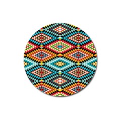 African Tribal Patterns Magnet 3  (round)