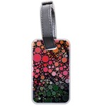 Circle Abstract Luggage Tags (Two Sides) Back