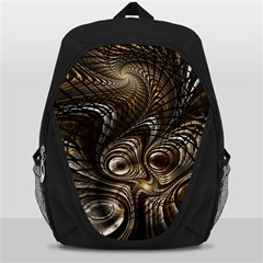 Fractal Art Texture Neuron Chaos Fracture Broken Synapse Backpack Bag by Simbadda