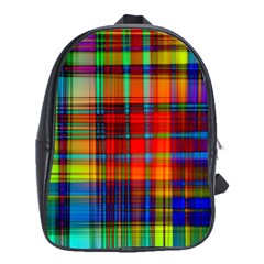 Abstract Color Background Form School Bags (xl)  by Simbadda