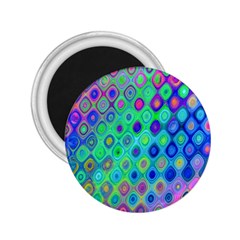 Background Texture Pattern Colorful 2 25  Magnets by Simbadda