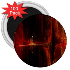 The Burning Of A Bridge 3  Magnets (100 Pack)