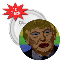 Donald Trump 2 25  Buttons (10 Pack)  by Valentinaart