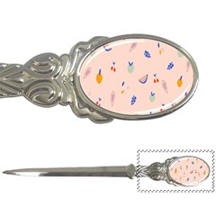 Papaya Apple Cherry Wine Fruit Pink Purple Letter Openers by Mariart