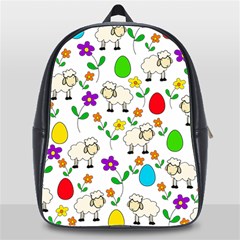 Easter Lamb School Bags (xl)  by Valentinaart