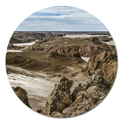 Miradores De Darwin, Santa Cruz Argentina Magnet 5  (round) by dflcprints