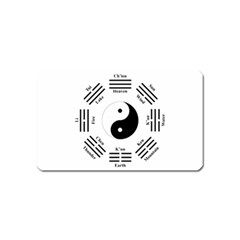 I Ching  Magnet (name Card) by Valentinaart