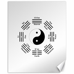 I Ching  Canvas 11  X 14   by Valentinaart