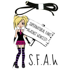 S F A W  Shoulder Sling Bags by badwolf1988store