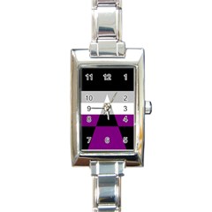 Dissexual Flag Rectangle Italian Charm Watch