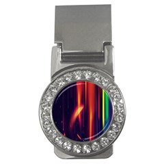 Perfection Graphic Colorful Lines Money Clips (cz) 