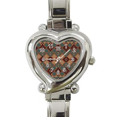 Knitted Pattern Heart Italian Charm Watch by BangZart