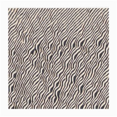 Zebra Pattern Animal Print Medium Glasses Cloth (2-side) by paulaoliveiradesign