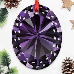 Amethyst Ornament (oval Filigree) by BangZart