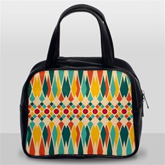 Festive Pattern Classic Handbags (2 Sides) by linceazul