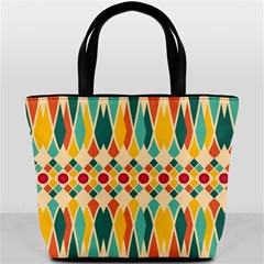 Festive Pattern Bucket Bags by linceazul