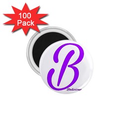 Belicious World  b  Blue 1 75  Magnets (100 Pack) 