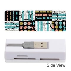 Distressed Pattern Memory Card Reader (stick)  by linceazul