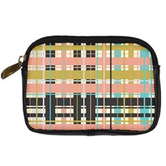 Plaid Pattern Digital Camera Cases by linceazul