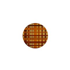 Plaid Pattern 1  Mini Buttons