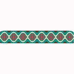 Ethnic Geometric Pattern Small Bar Mats by linceazul