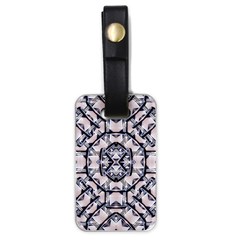 Futuristic Geo Print Luggage Tags (one Side)  by dflcprints