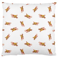 Crabs Photo Collage Pattern Design Standard Flano Cushion Case (one Side) by dflcprints