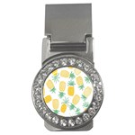 Pineapple Fruite Seamless Pattern Money Clips (CZ)  Front