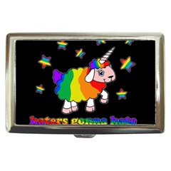 Unicorn Sheep Cigarette Money Cases by Valentinaart