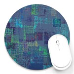 Abstract art Round Mousepads Front