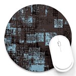 Abstract art Round Mousepads Front