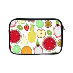 Mango Fruit Pieces Watermelon Dragon Passion Fruit Apple Strawberry Pineapple Melon Apple Ipad Mini Zipper Cases by Mariart