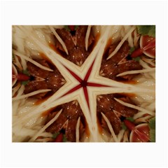 Spaghetti Italian Pasta Kaleidoscope Funny Food Star Design Small Glasses Cloth by yoursparklingshop